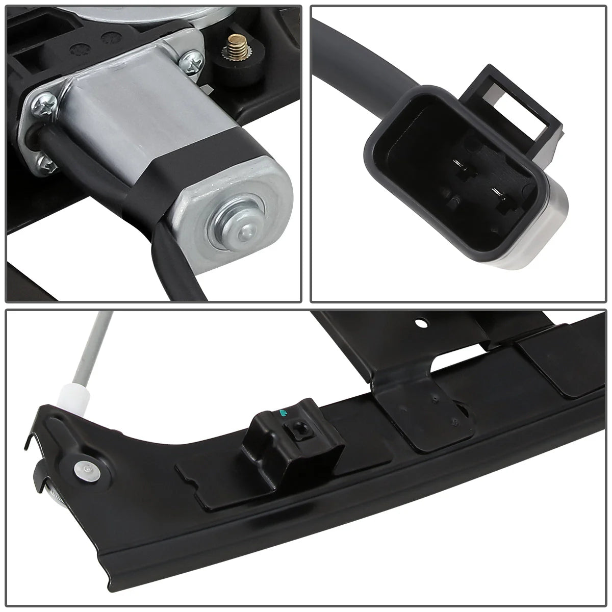 02-09 Chevy Trailblazer GMC Envoy Power Window Regulator w/Motor - Front Right Passenger Side