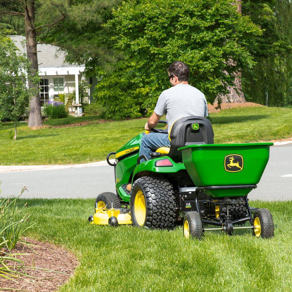 2026 175 lb Tow-Behind Broadcast Spreader, Rustproof Poly Hopper, Universal Fit