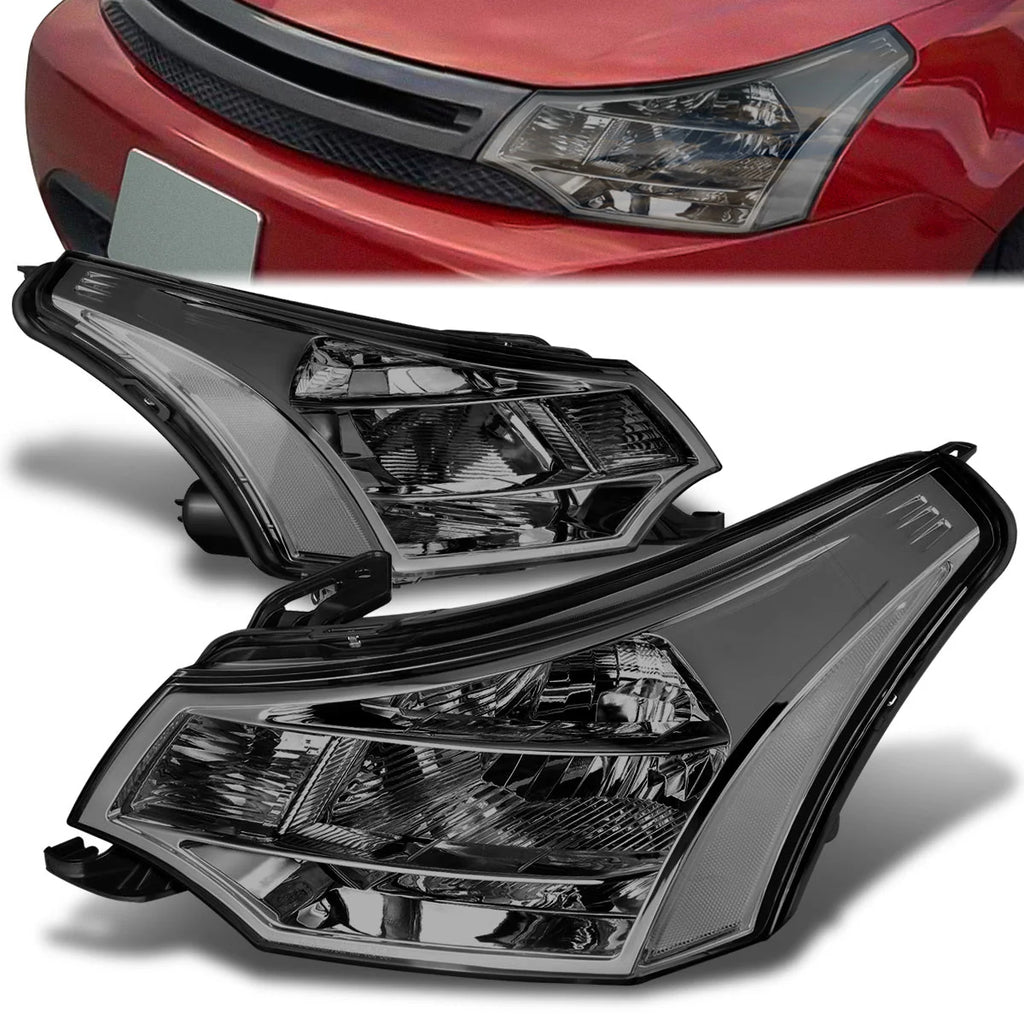 Factory Style Headlights 08-11 Ford Focus