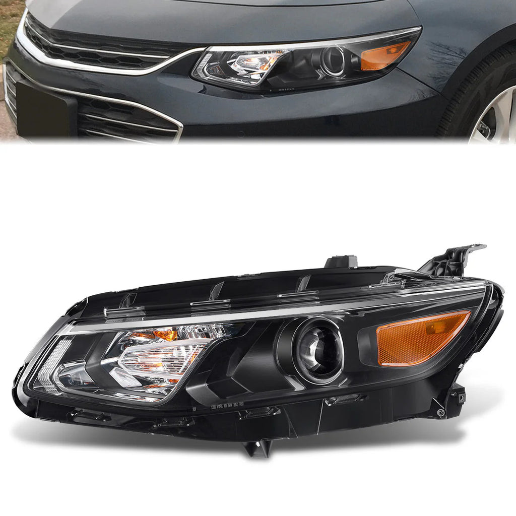 Factory Style Projector Headlight (Left) 16-18 Chevy Malibu