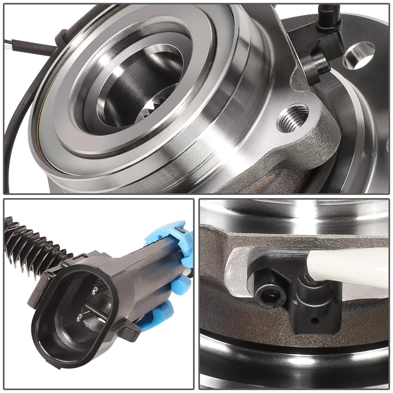 Front Wheel Bearing & Hub Assembly 97-99 Chevy/GMC K1500 2500 3500 Suburban