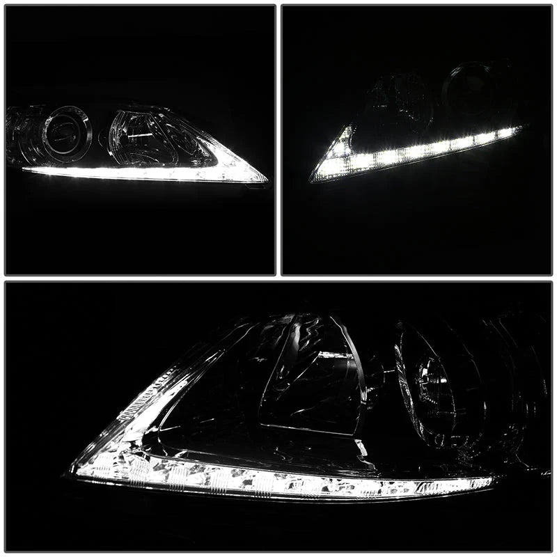 LED DRL Projector Headlights 13-15 Lexus ES300h, ES350