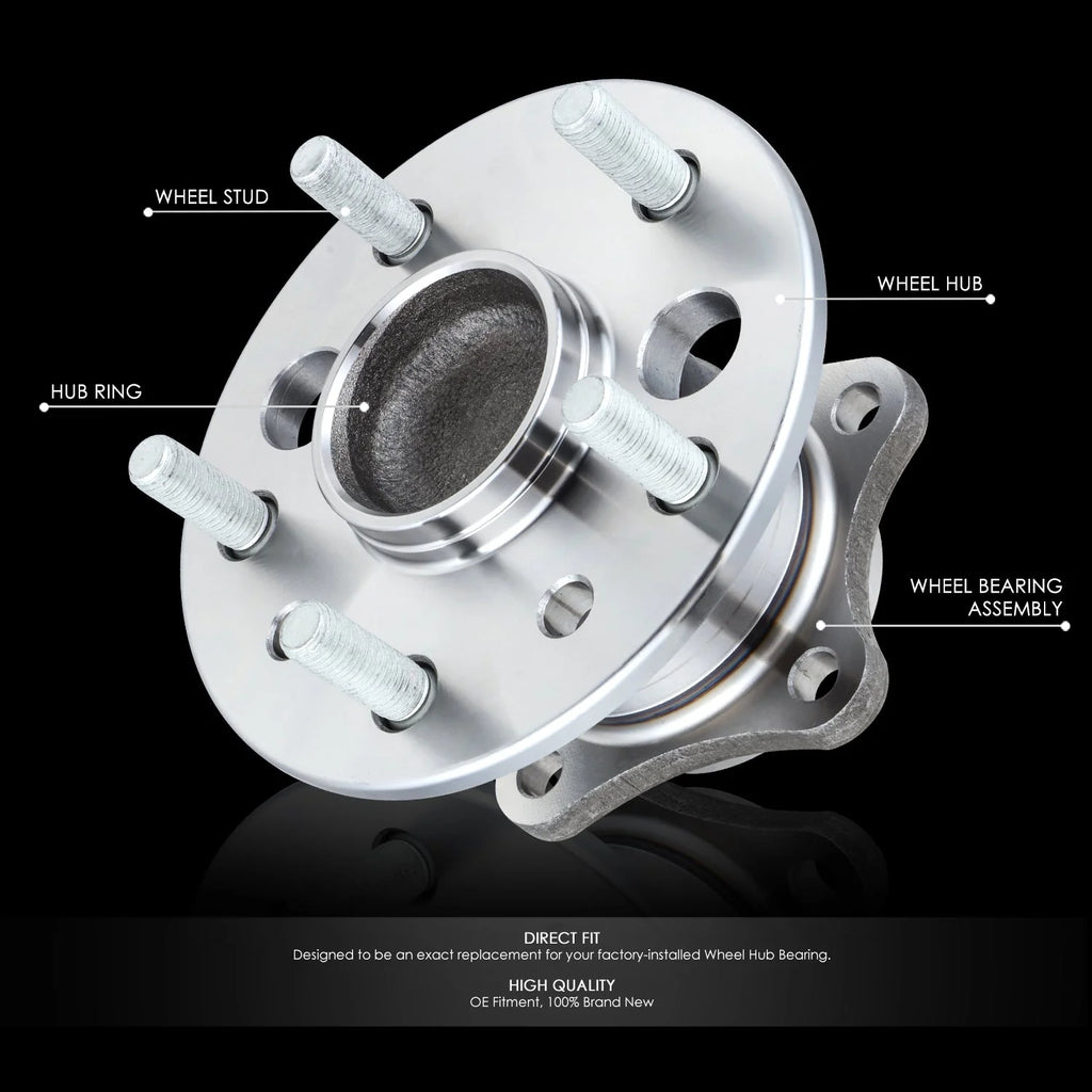 Rear Left Side Wheel Bearing & Hub Assembly 02-11 Toyota Camry Avalon Lexus ES300 ES330 ES350