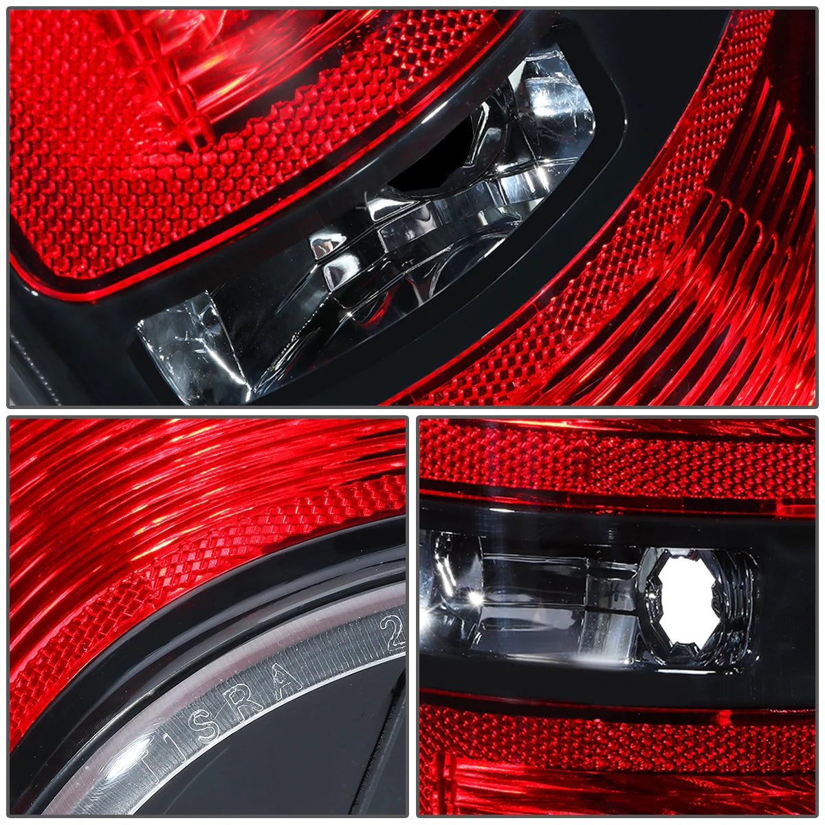 Tail Lights (Black, Red) 09-14 Ford F-150