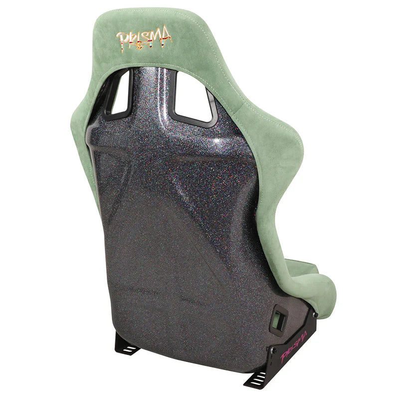Vegan Micro Fiber Fixed Back Racing Bucket Seat Universal
