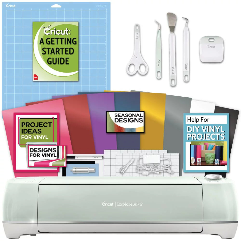 2026 Explore Air 2 Machine Bundle with Bluetooth, Vinyl Starter Kit & Design Space Access