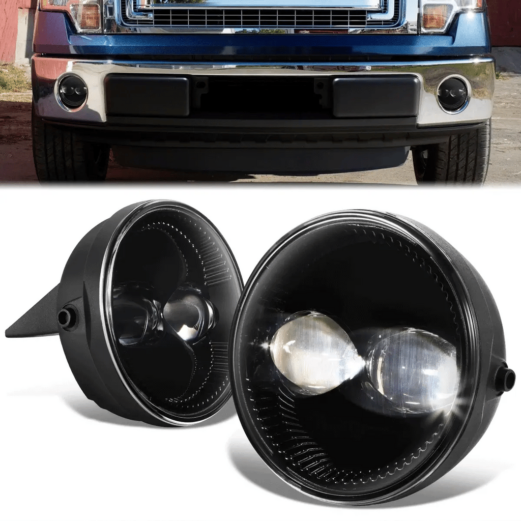 LED Projector Fog Lights 11-14 Ford F150 Lincoln Mark LT