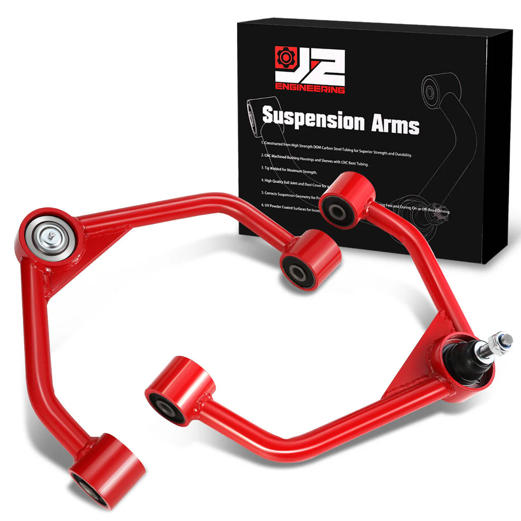19-22 Ram 1500 2-4 in. Lift Front Upper Tubular Control Arms (Red)