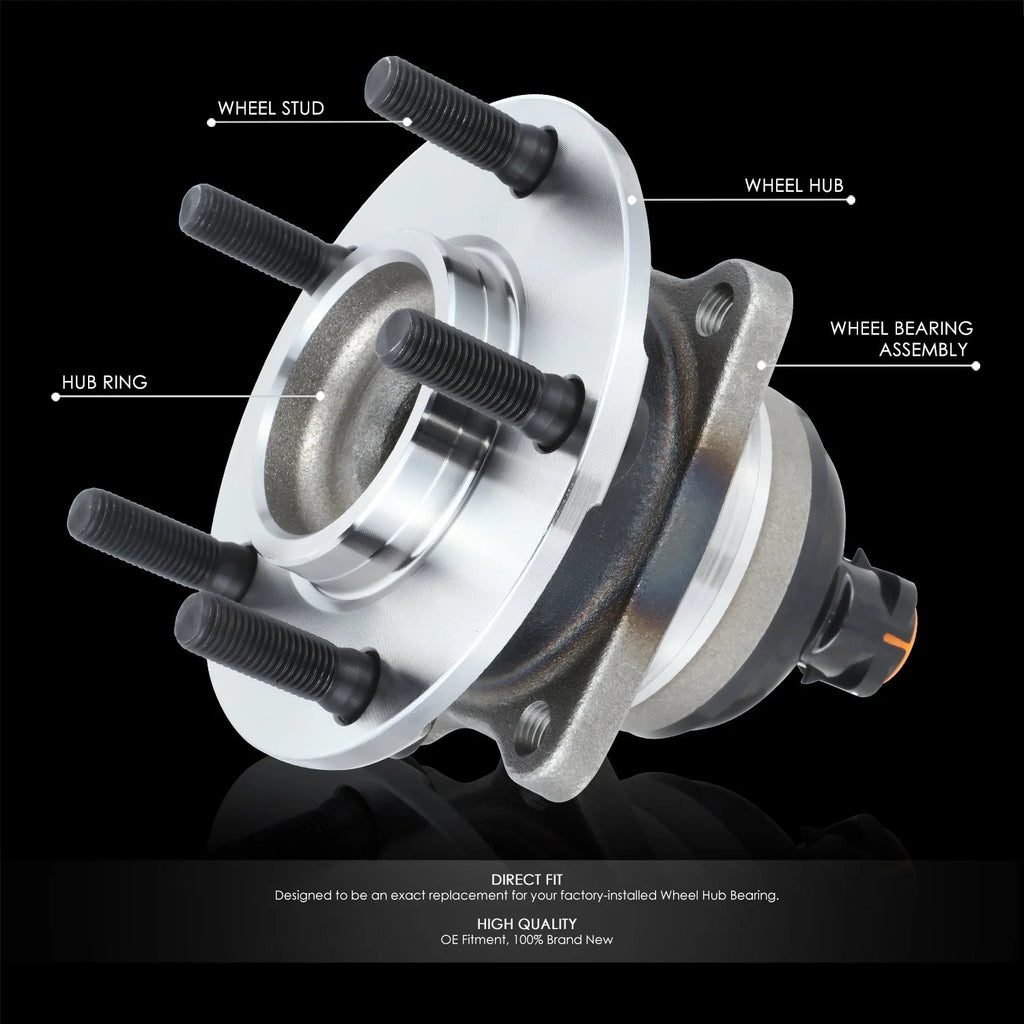Rear Left or Right Side Wheel Bearing & Hub Assembly 01-07 Dodge Grand Caravan, Chrysler Town & Country