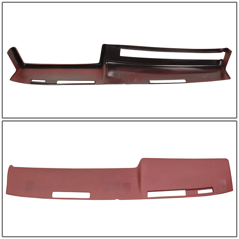 Maroon Dash Cap Cover Bezel Overlay 81-91 Chevy GMC C/K/R/V Pickup Suburban