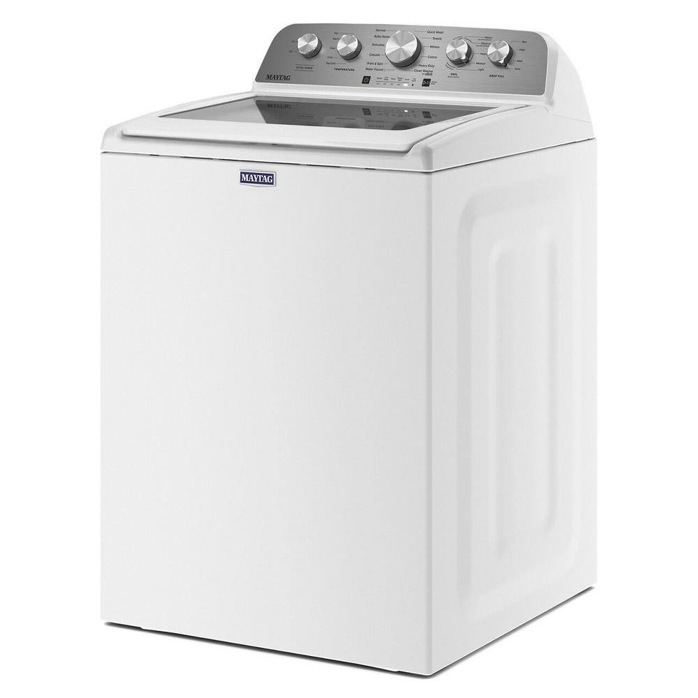 2026 4.8 cu. ft. Top Load Washer with Extra Power Boost, White – MVW5430MW