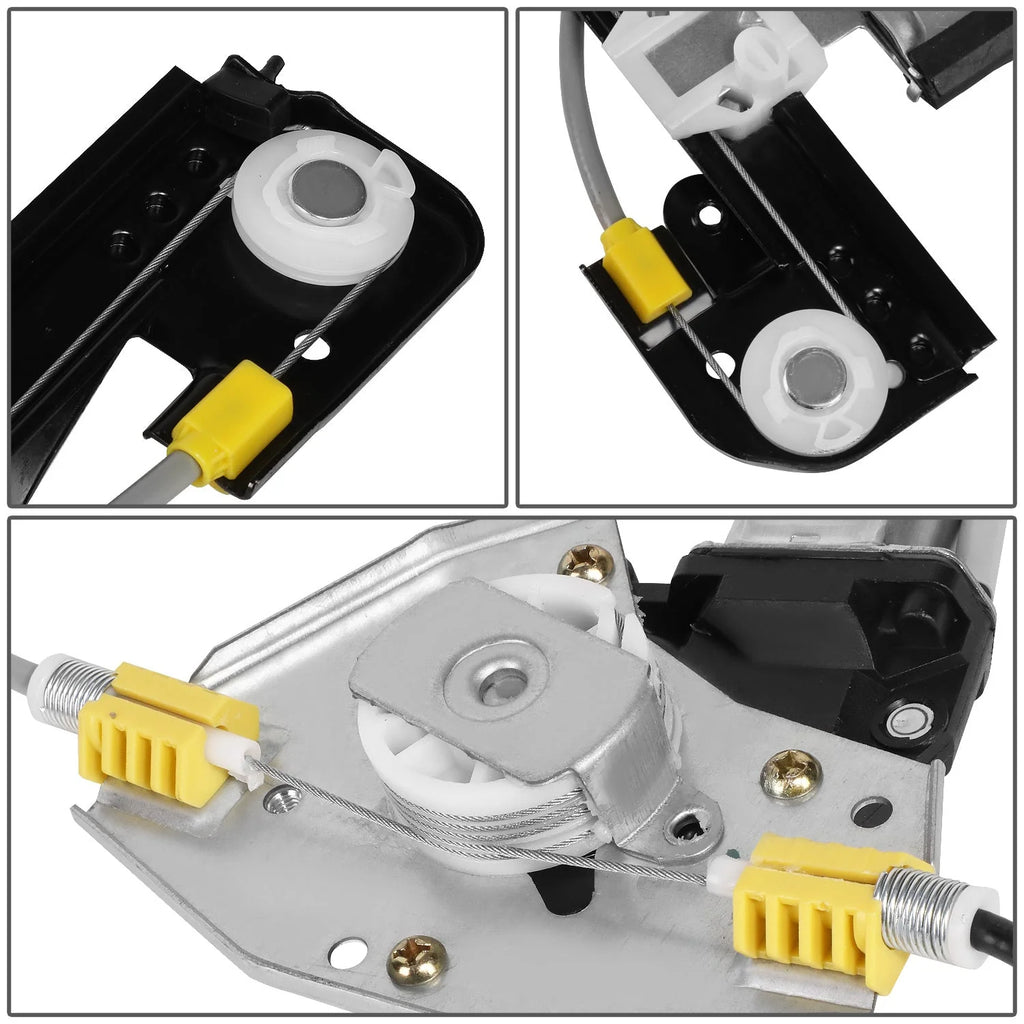 04-07 Chrysler Town & Country Dodge Caravan Power Window Regulator w/Motor - Front Left Driver Side