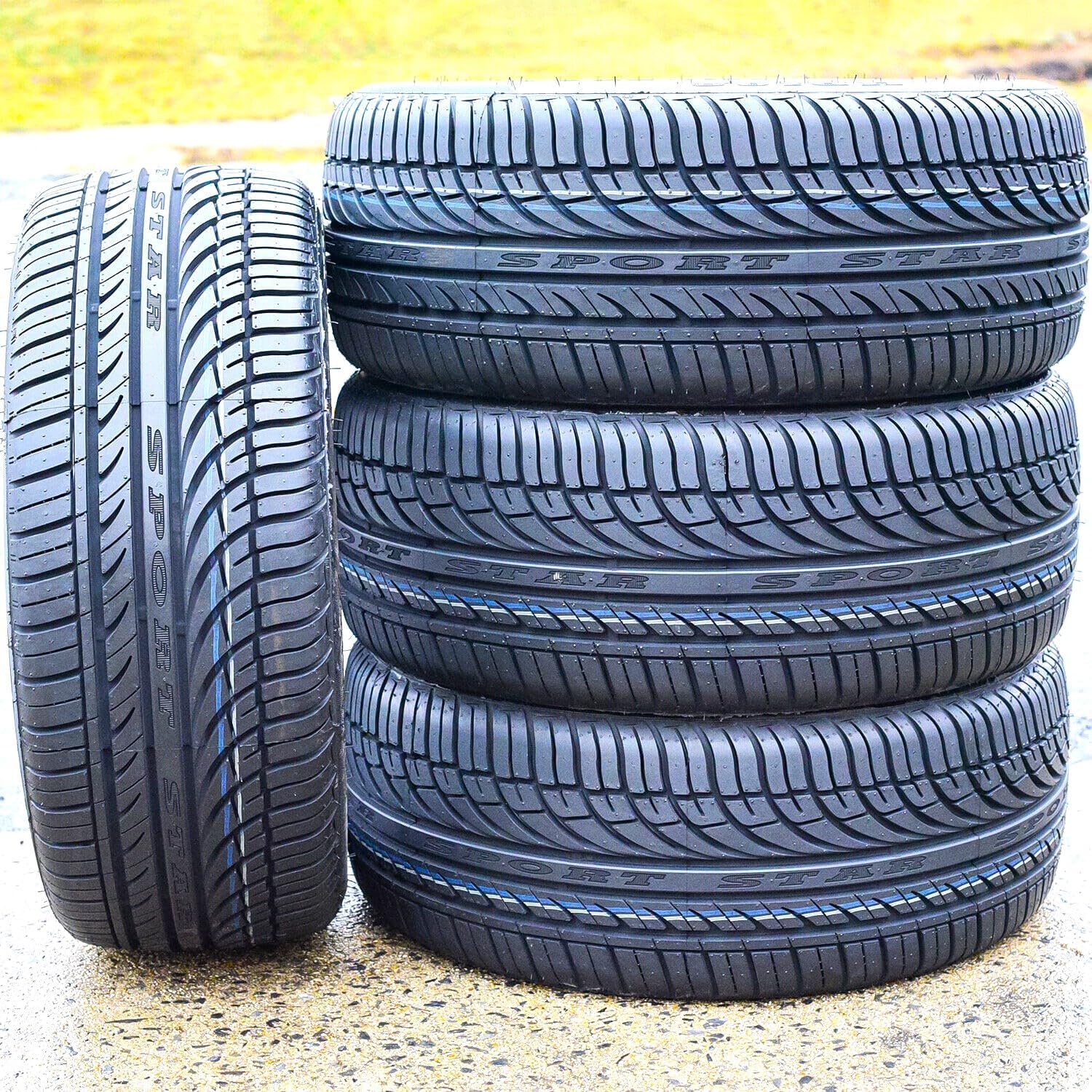 2026 Set of 4 Fullway 215/60R16 All-Season Radial Tires, 99V Load Range XL, 4-Ply BSW, UTQG 380AA