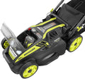 2026 20" RY40190 40-Volt Brushless Lithium-Ion Cordless Battery Self Propelled Lawn Mower with 5.0 Ah Battery and Charger Included