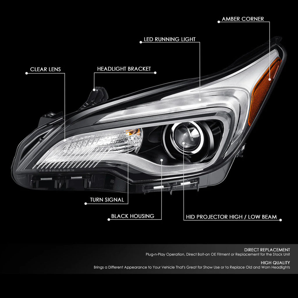 LED DRL Projector Headlight (Left) 16-18 Buick Envision