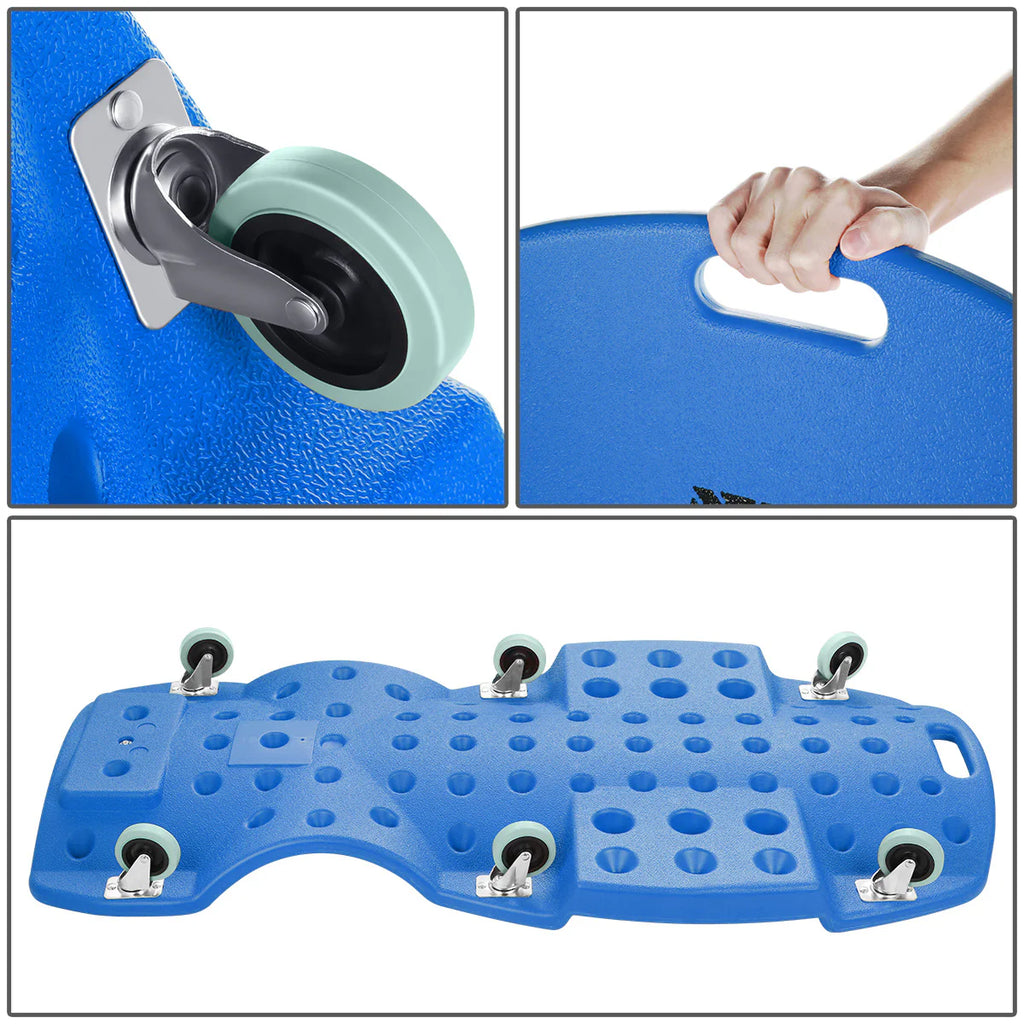 Heavy Duty Low Profile Roller Automotive Creeper - 46.8 in. L x 23.6 in. W [A Variety of Color Options]