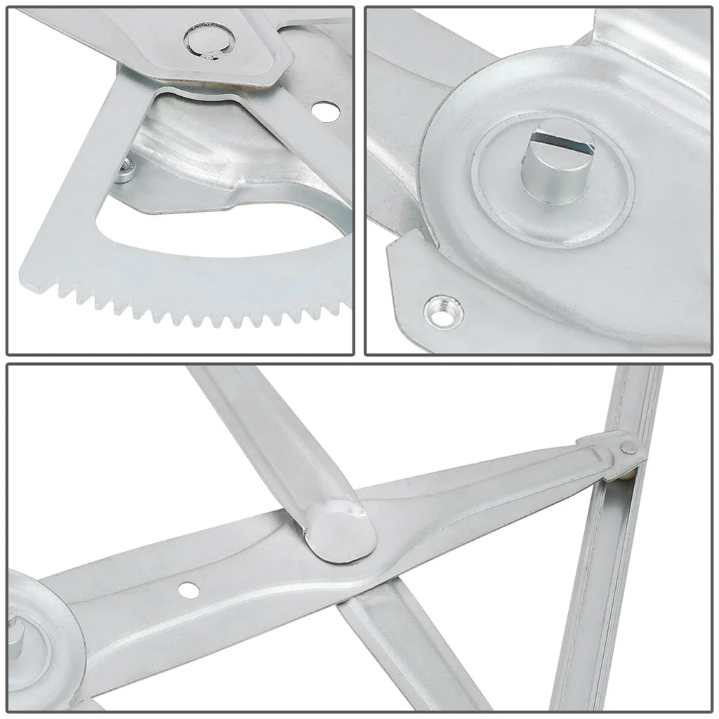 05-18 Toyota Tacoma Crew Cab Power Window Regulator w/o Motor - Front Left /Rear Left Side
