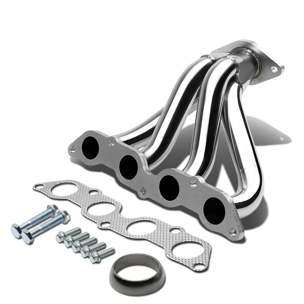 04-06 Scion xA xB 4-1 Exhaust Header w/O2 Sensor Bungs - Stainless Steel