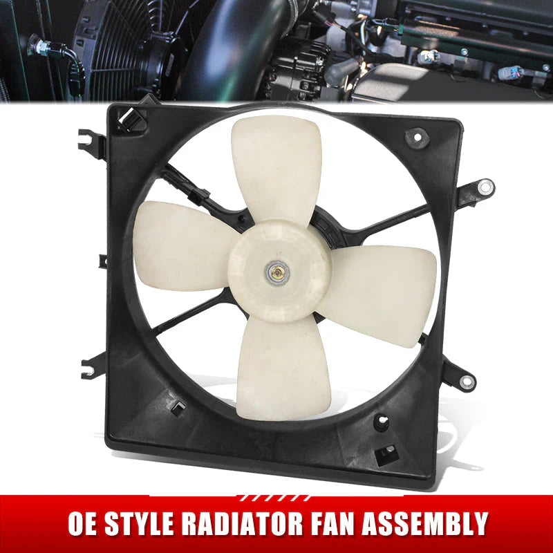 94-98 Mitsubishi Galant A/T w/5 Blade Fan Radiator Cooling Fan Assembly - MI3115103