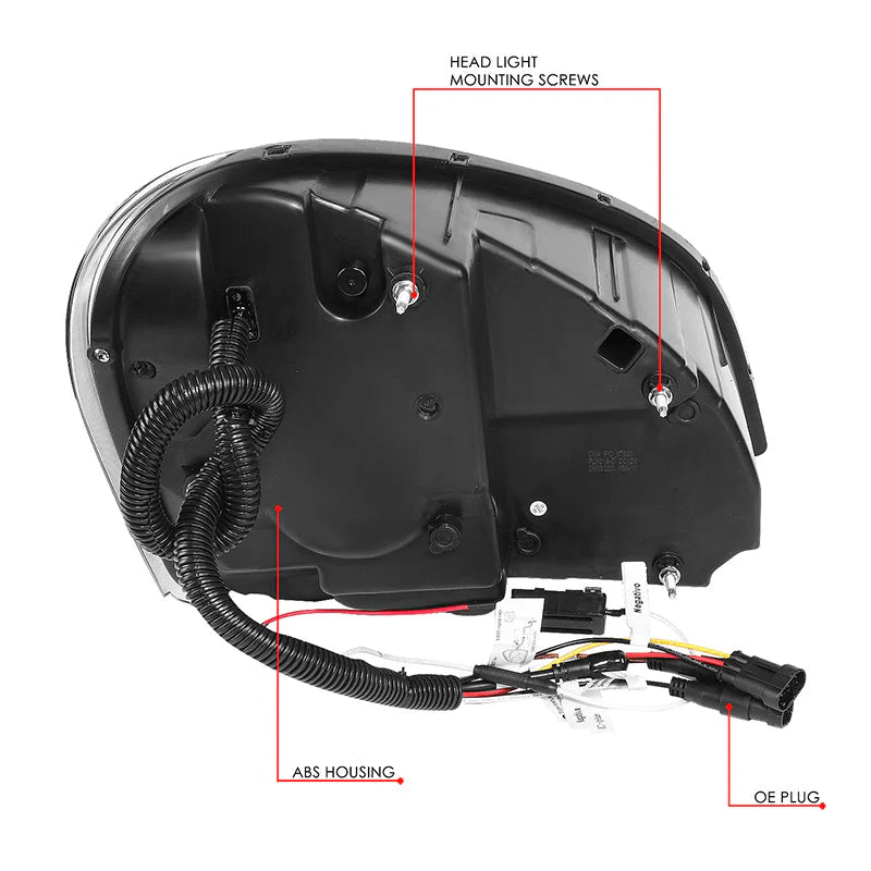 Projector Headlights 08-17 Freightliner Cascadia