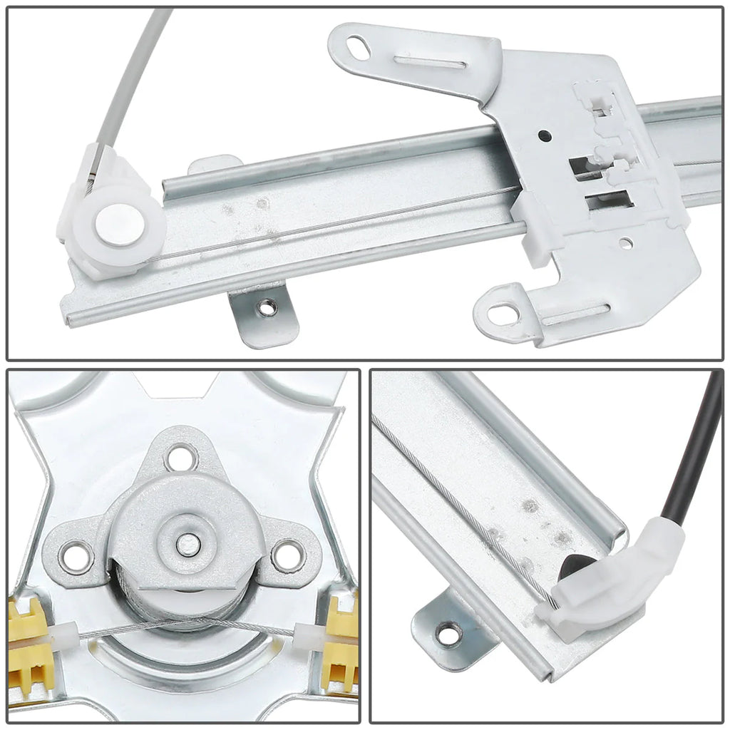 91-94 Nissan Sentra 91-12 Tsuru Sedan/ Wagon Manual Window Regulator - Rear Right Passenger Side