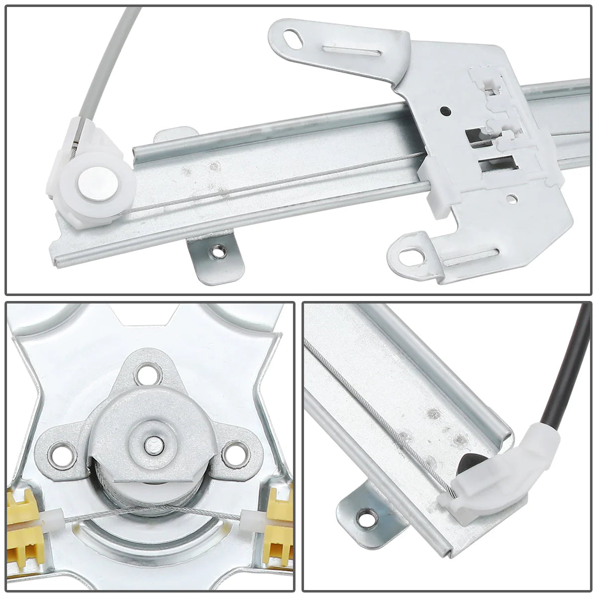 91-94 Nissan Sentra 91-12 Tsuru Sedan/ Wagon Manual Window Regulator - Rear Right Passenger Side