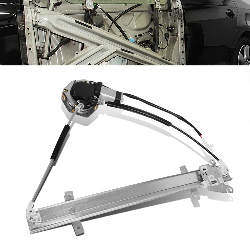 99-04 Chevy Tracker Suzuki Vitara Power Window Regulator w/Motor - Front Left Driver Side