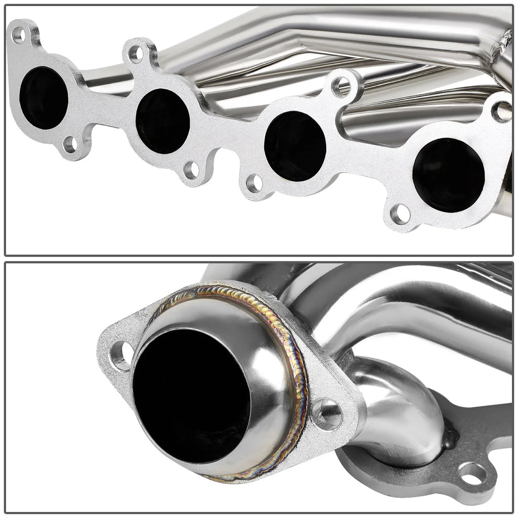 11-14 Ford F-150 5.0L V8 4-1 Shorty Exhaust Headers - Stainless Steel
