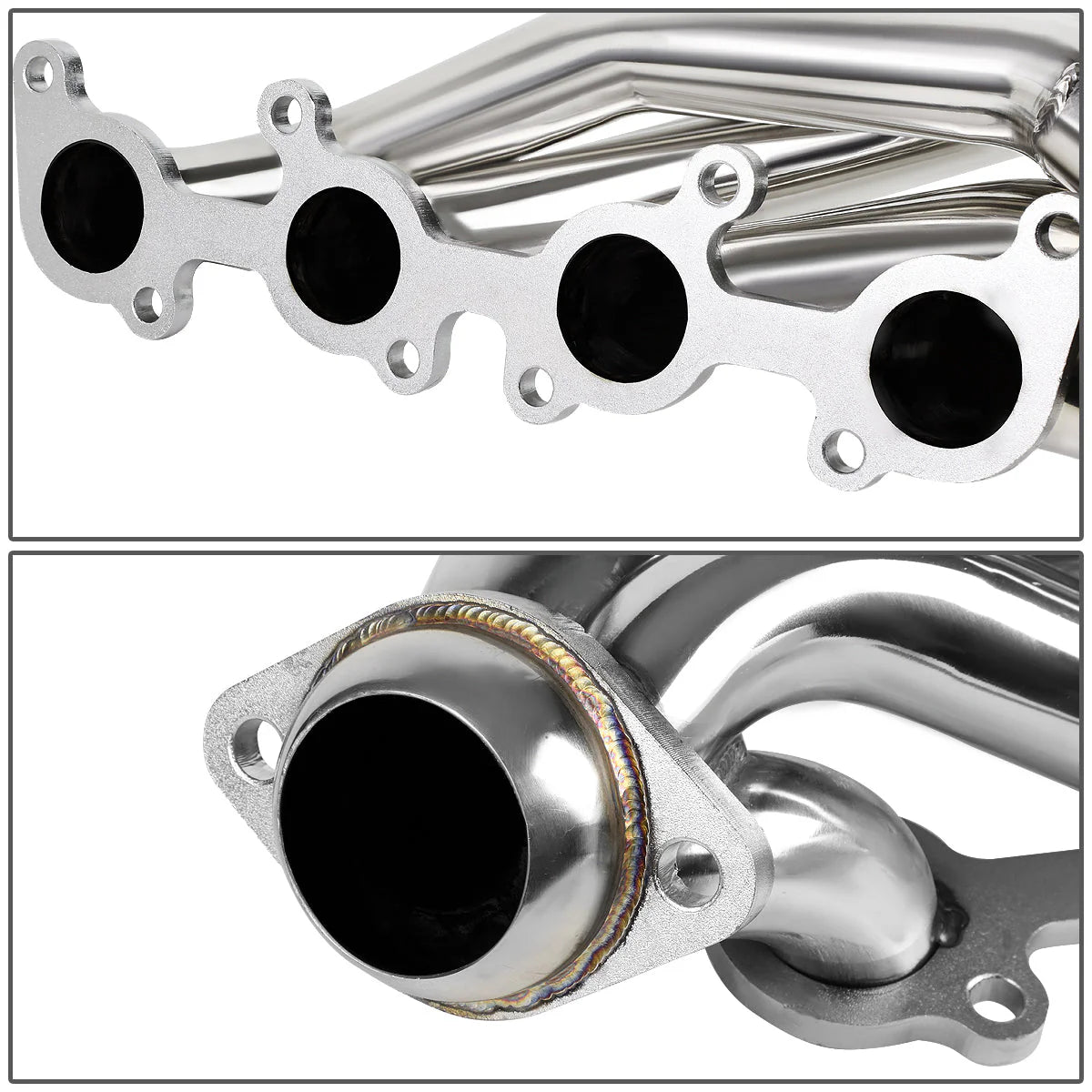 11-14 Ford F-150 5.0L V8 4-1 Shorty Exhaust Headers - Stainless Steel