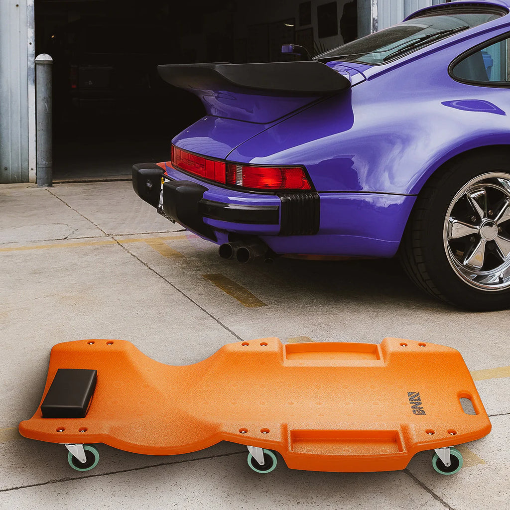 Heavy Duty Low Profile Roller Automotive Creeper - 46.8 in. L x 23.6 in. W [A Variety of Color Options]