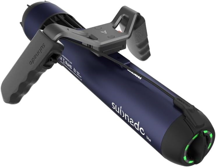 2026 Waydoo Subnado Underwater Scooter Lite, Water Sports Diving Scooter with Removable Handle, Compact and Portable Water Scooter for Adults&Kids, Scuba Diving Snorkeling Sea Scooter Multiple Uses, Blue