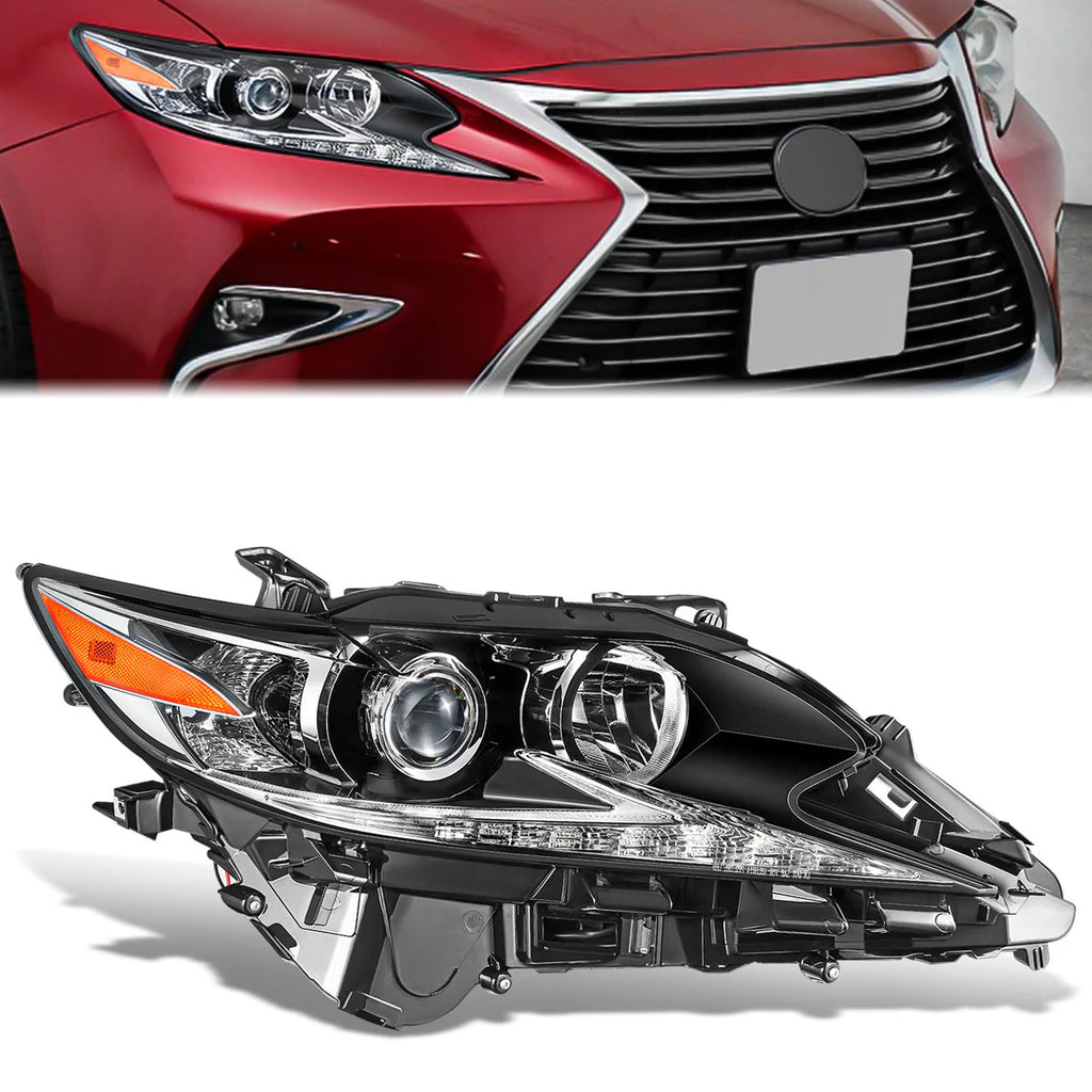 Factory Style LED DRL Projector Headlight (Right) 16-18 Lexus ES300H, Lexus ES350