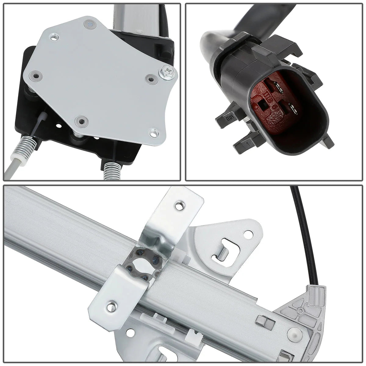 98-03 Dodge Durango 00-04 Dakota Power Window Regulator w/Motor - Front Left Driver Side