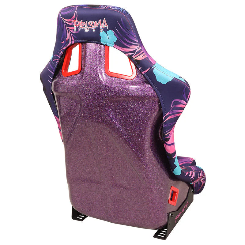 Vegan Satin Fixed Back Racing Bucket Seat Universal
