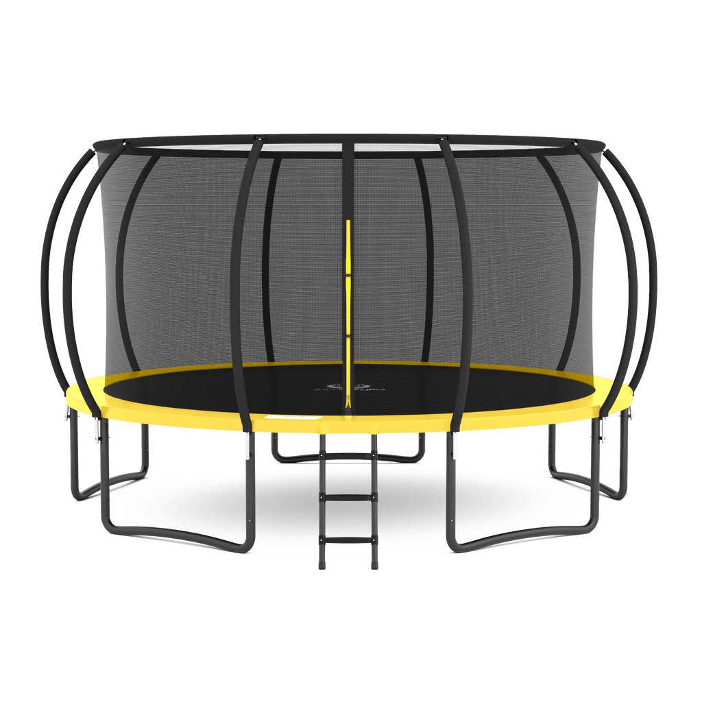 2026 16FT Trampoline with Enclosure & Double Color Pad Cover