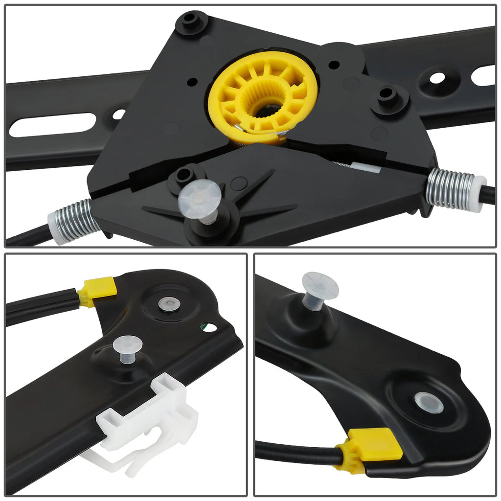 04-10 BMW X3 Power Window Regulator w/o Motor - Rear Left Driver Side