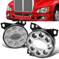 LED DRL Projector Fog Lights 08-15 Kenworth T660, 13-20 Peterbilt 579