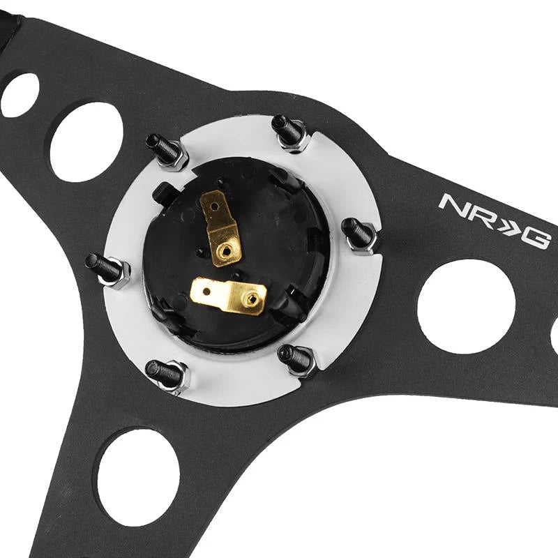 350mm M Stitching Style Aluminum Steering Wheel Universal