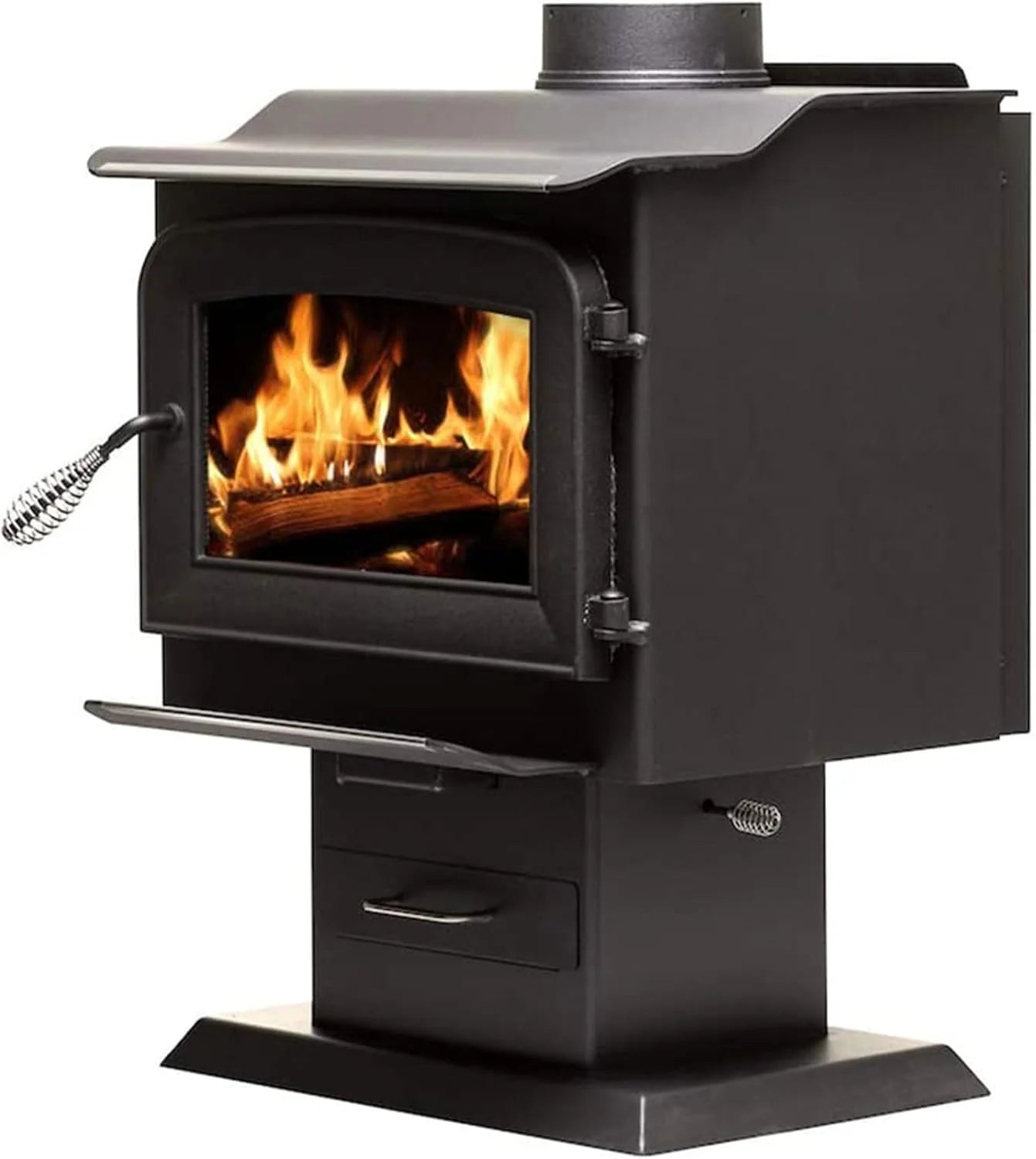 2026 Hearth AW1120E-P 1200 Sq. Ft. Pedestal Wood Stove