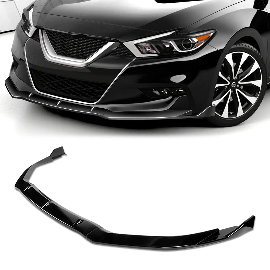 GT-Style Front Bumper Lip 16-18 Nissan Maxima