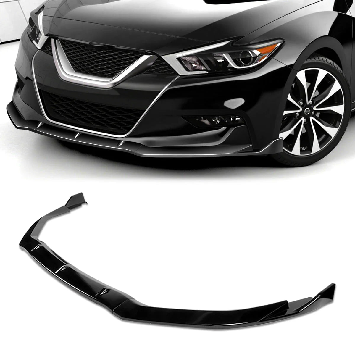 GT-Style Front Bumper Lip 16-18 Nissan Maxima