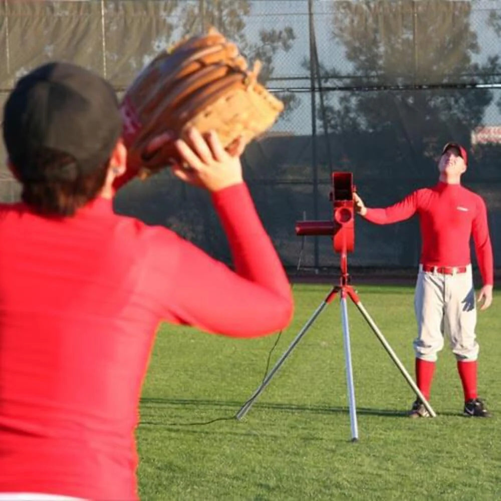 2026 Sports Softball Pitching Machine with 9 Ball Automatic Feeder