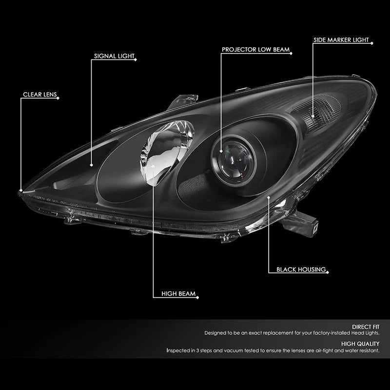 Factory Style Projector Headlights 04-06 Lexus ES330