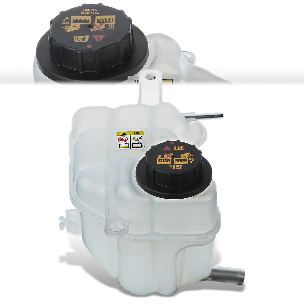 06-09 Ford Fusion Mercury Milan 2.3L 3.0L Coolant Overflow Reservoir w/ Cap