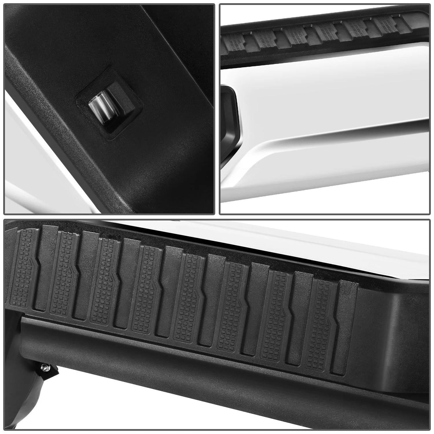 Rear Bumper w/o Exhaust Cutouts & Parking Sensor Holes 19-23 Chevy/GMC Silverado Sierra 1500