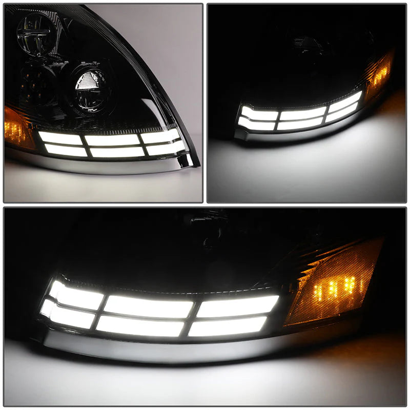 Full LED Switchback Headlights 03-17 Volvo VN VNL VNM VNX