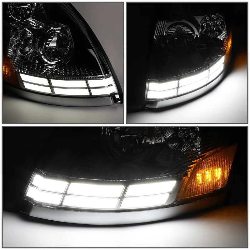 Full LED Switchback Headlights 03-17 Volvo VN VNL VNM VNX