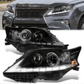 LED DRL Projector Headlights 13-15 Lexus RX350, RX450H