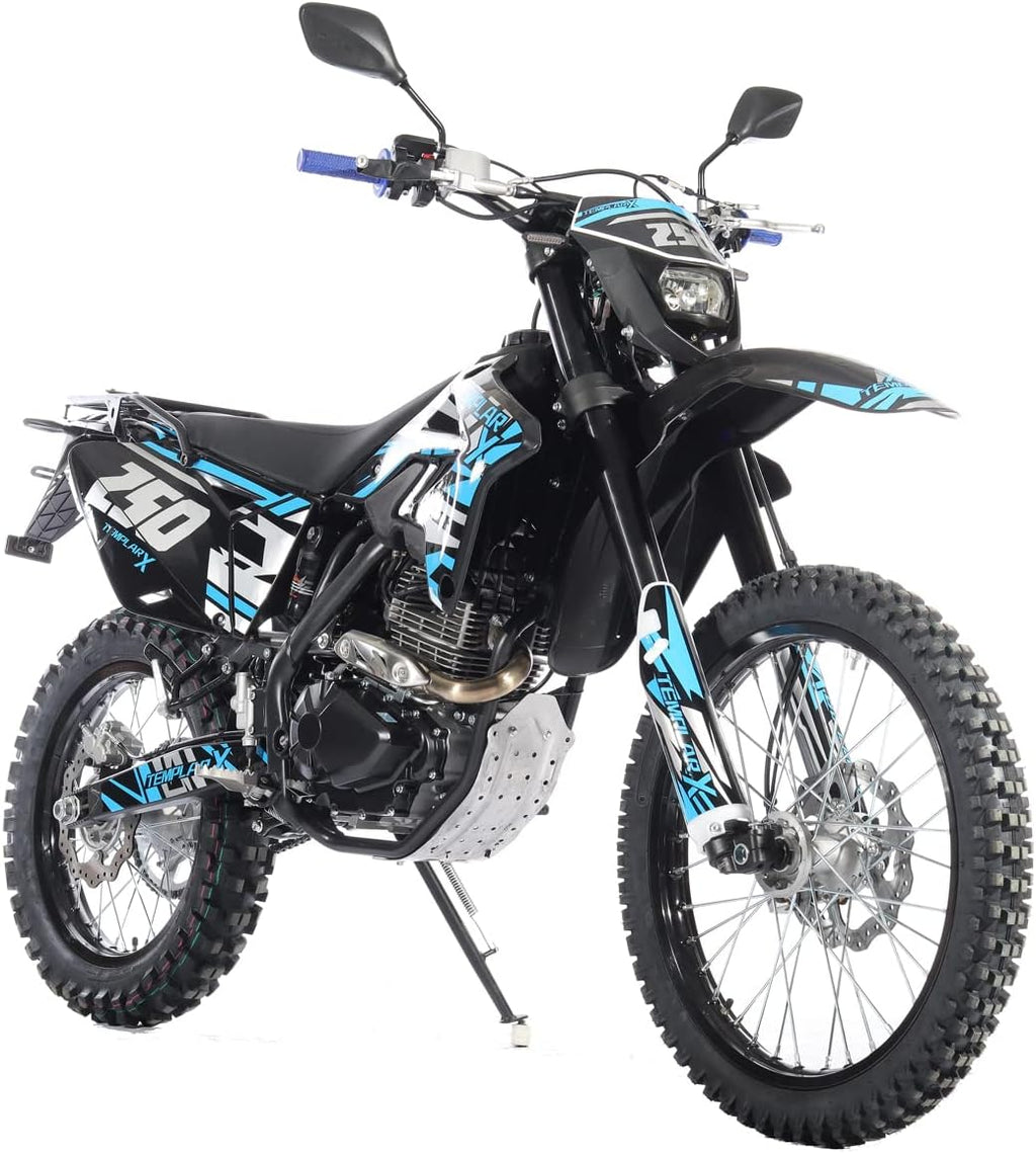 2026 250cc 6 Speed Dirt Bike with Zongshen Engine Pit Bike Gas Dirt Bikes