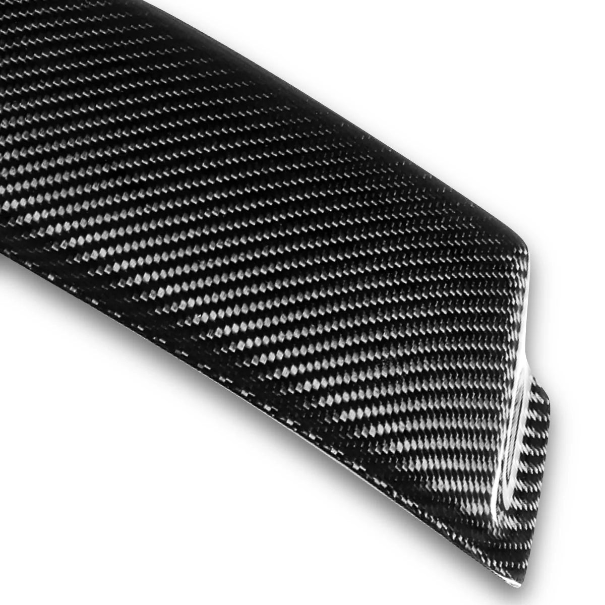 17-21 Mercedes-Benz C63 AMG C300 C200 Coupe Rear Window Windshield Roof Spoiler - Carbon Fiber